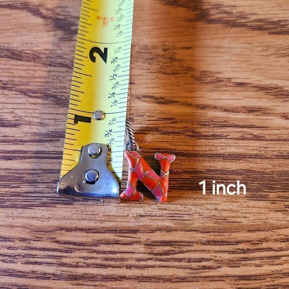 BRIGHTON Enamel Alphabet Charms. $20 Each! EURO-SUMMER! - Picture 4 of 5